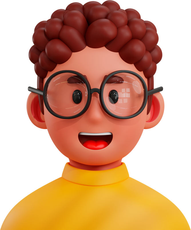 3d Young Man