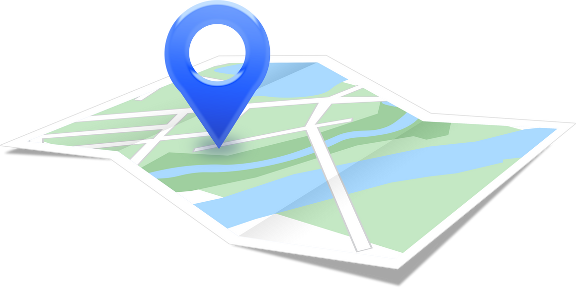 3d map with pin